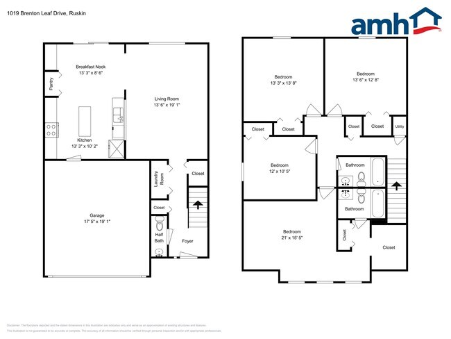 1019 Brenton Leaf Dr in Ruskin, FL - Foto de edificio - Building Photo