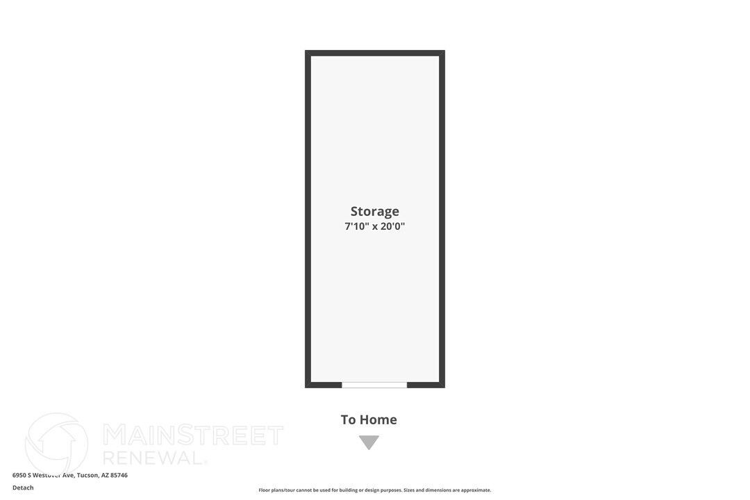 6950 S Westover Ave in Tucson, AZ - Building Photo