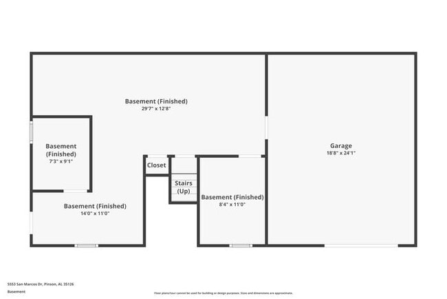 5553 San Marcos Dr in Pinson, AL - Foto de edificio - Building Photo
