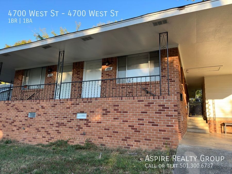 4700 West St-Unit -4700 West St in North Little Rock, AR - Building Photo