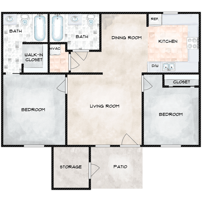 Summer Crossings in Douglas, AZ - Foto de edificio - Floor Plan