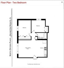Dryden Homes- 1-21 N Dryden Pl in Arlington Heights, IL - Foto de edificio - Floor Plan