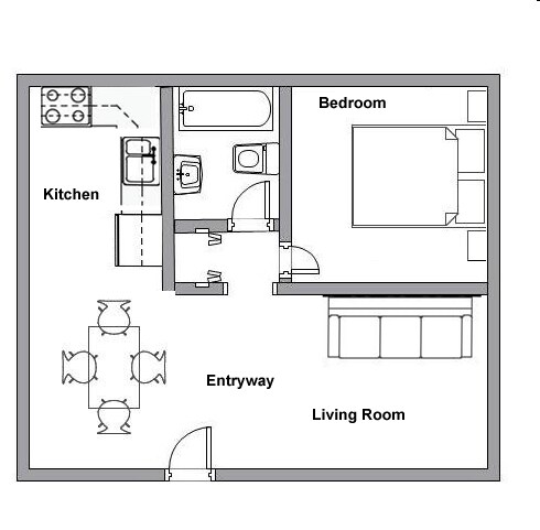 Hudson Gardens in Hudson, NH - Building Photo - Floor Plan