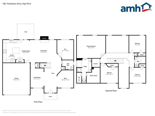 1361 Pondhaven Dr in High Point, NC - Foto de edificio - Building Photo