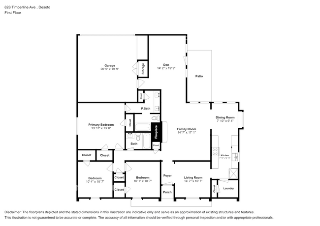 828 Timberline Ave in Desoto, TX - Building Photo - Building Photo