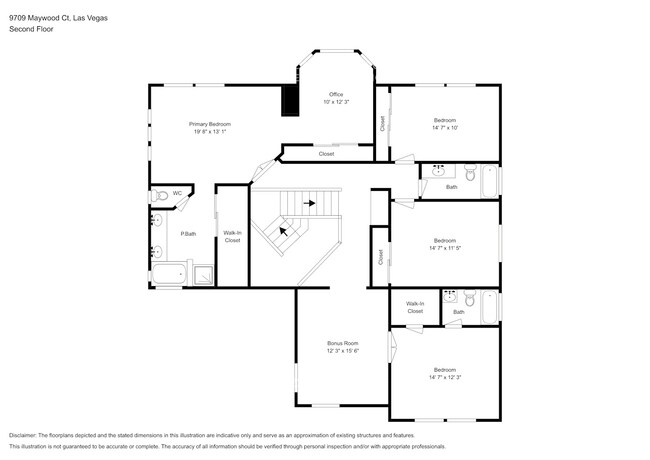 9709 Maywood Ct in Las Vegas, NV - Foto de edificio - Building Photo