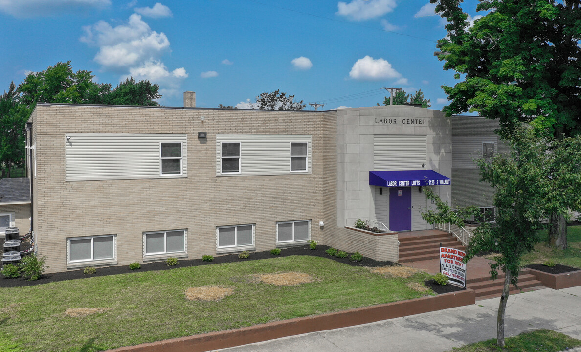 LABOR LOFTS in Muncie, IN - Building Photo