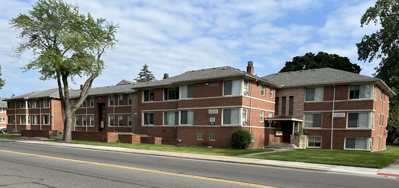 The Baxter Apartments in Detroit, MI - Foto de edificio