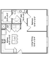 The Flats at Delta Landing in Nesbit, MS - Foto de edificio - Floor Plan