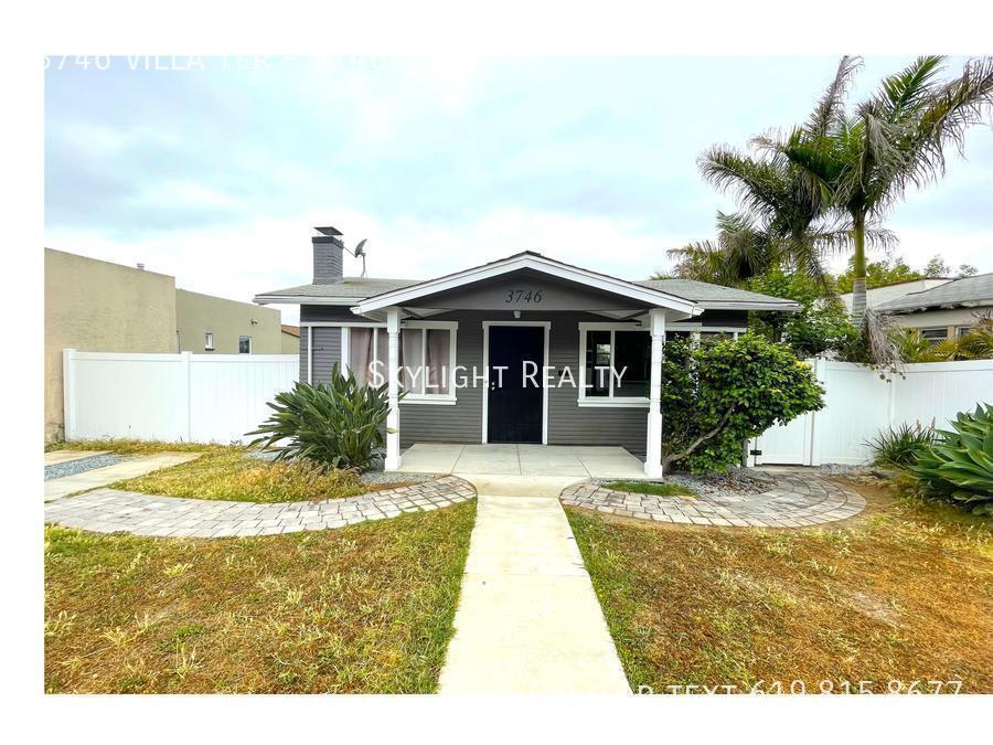 3746 Villa Terrace in San Diego, CA - Building Photo