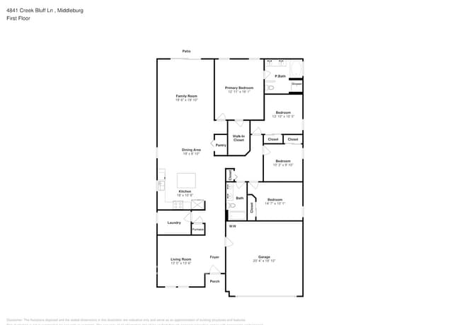 4841 Creek Bluff Ln in Middleburg, FL - Building Photo - Building Photo