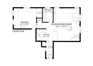 Flats on Comm in Allston, MA - Building Photo - Floor Plan