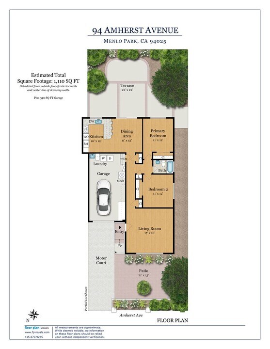 94-98 Amherst Ave in Menlo Park, CA - Building Photo