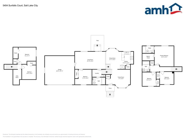 5404 W Sunfalls Ct in Salt Lake City, UT - Foto de edificio - Building Photo