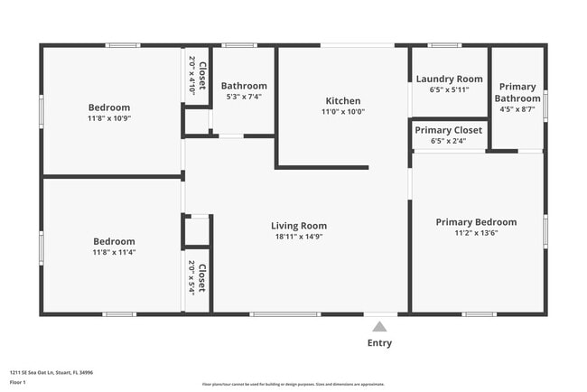 1211 SE Sea Oat Ln in Stuart, FL - Foto de edificio - Building Photo