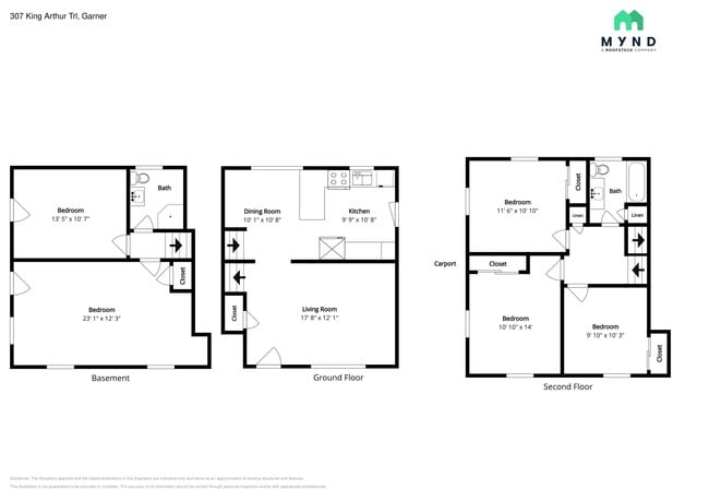 307 King Arthur Trail in Garner, NC - Building Photo - Building Photo