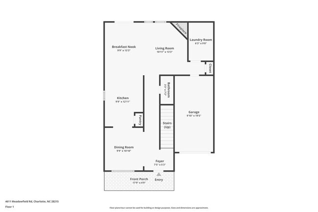 4611 Meadowfield Rd in Charlotte, NC - Foto de edificio - Building Photo