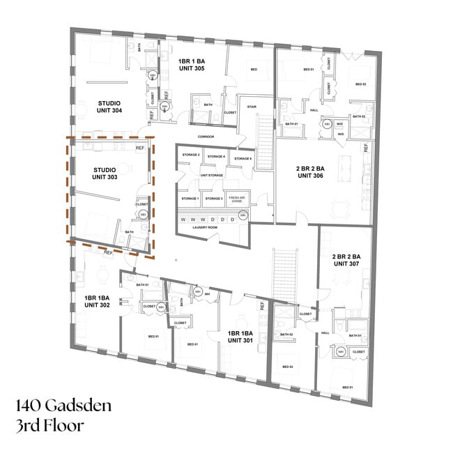 140 Gadsden St in Chester, SC - Building Photo - Floor Plan