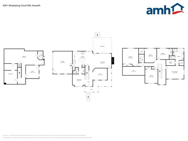 6261 Sharpsburg Ct NW in Acworth, GA - Foto de edificio - Building Photo