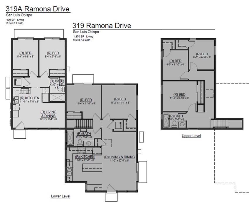 319-321 Ramona Dr in San Luis Obispo, CA - Building Photo
