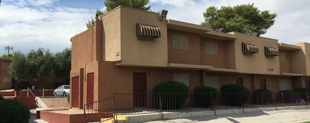 Rose Garden Townhomes in North Las Vegas, NV - Building Photo