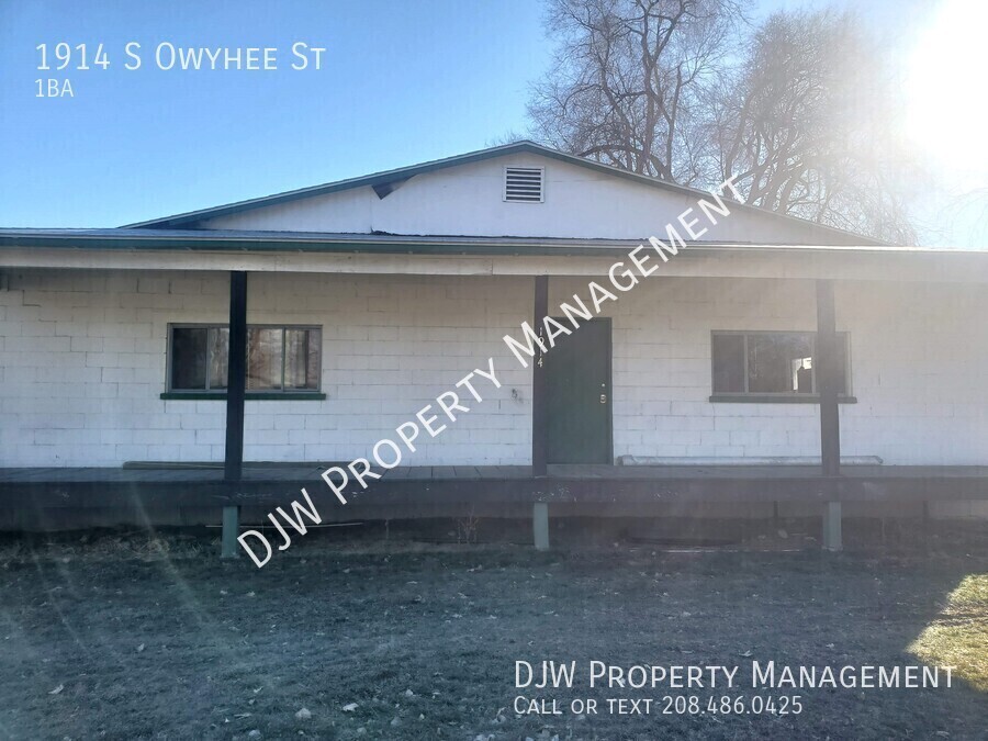 1914 S Owyhee St in Boise, ID - Building Photo