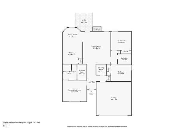 1389 E Nir Shreibman in La Vergne, TN - Building Photo - Building Photo