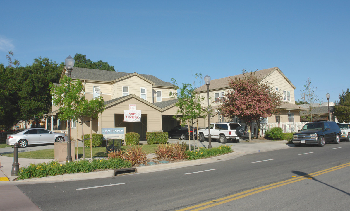 Depot Commons in Morgan Hill, CA - Building Photo