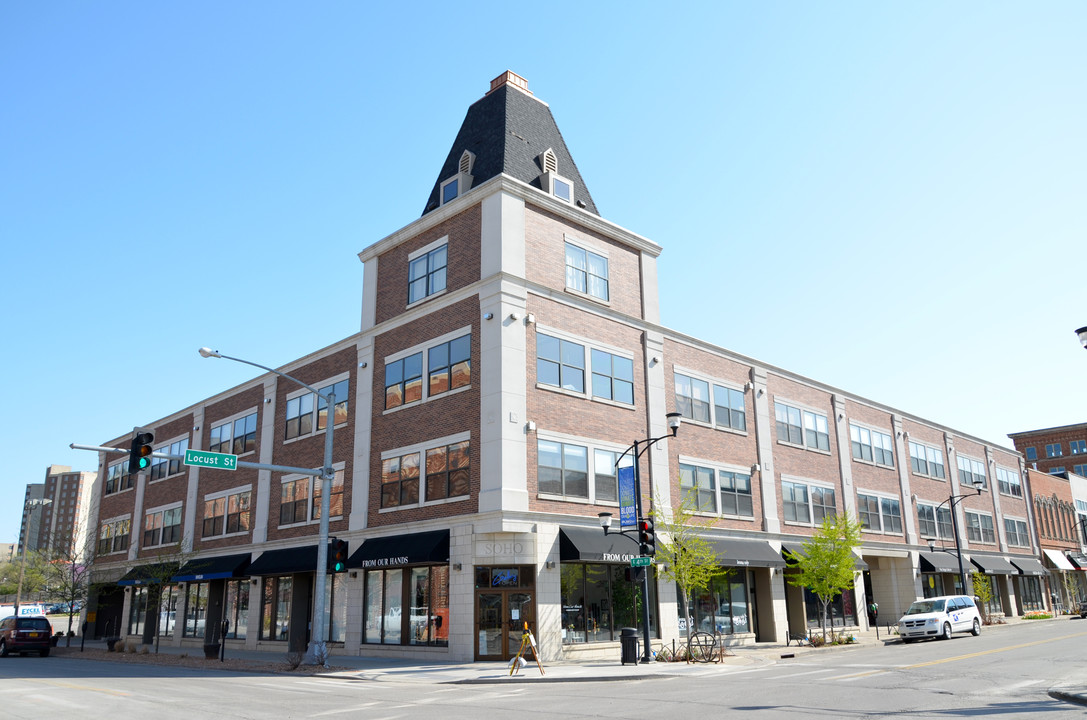 The Soho Lofts in Des Moines, IA - Building Photo