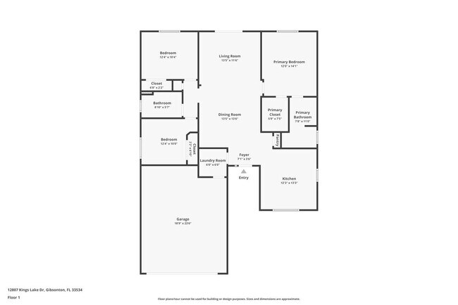 12807 Kings Lake Dr in Gibsonton, FL - Building Photo - Building Photo