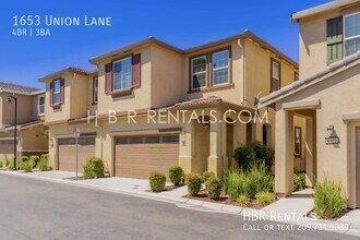 1653 Union Ln in Tracy, CA - Foto de edificio - Building Photo