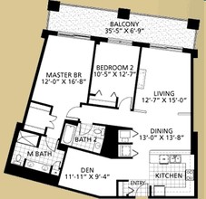 Medinah on the Lake in Bloomingdale, IL - Foto de edificio - Floor Plan