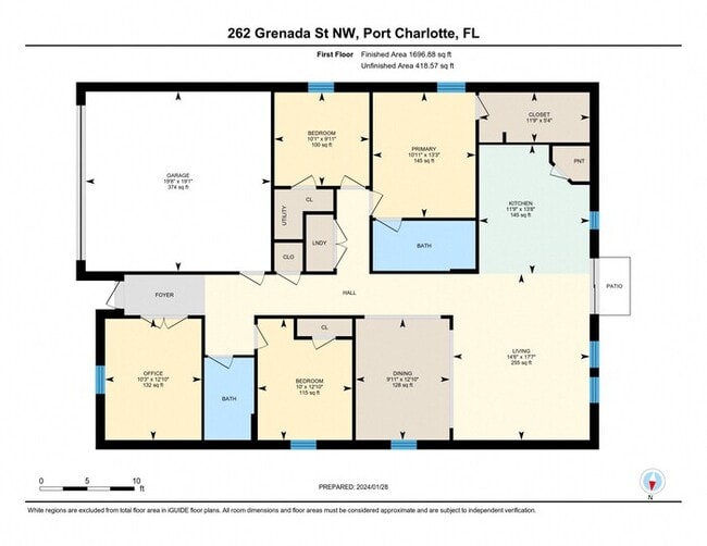 262 Grenada St NW in Port Charlotte, FL - Foto de edificio - Building Photo