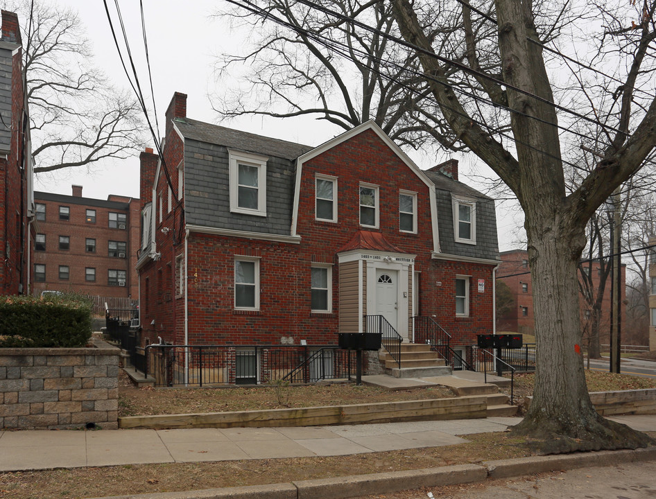 1401-1403 Whittier St NW in Washington, DC - Foto de edificio