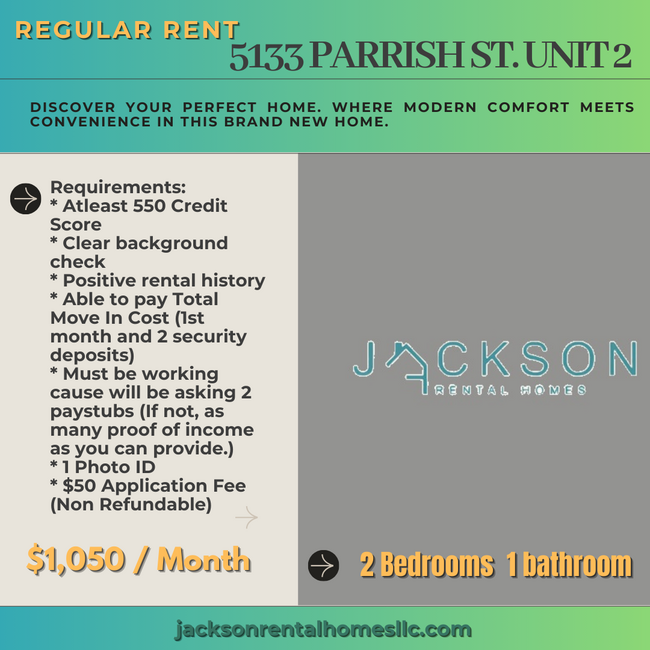 property at 5133 Parrish St