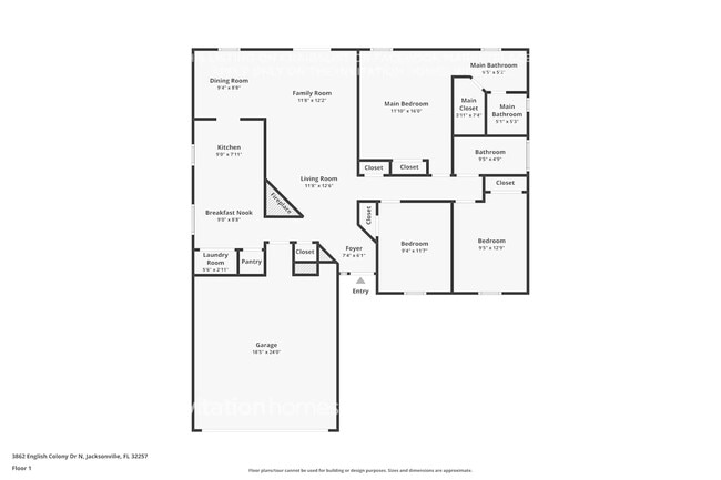 3862 English Colony Dr N in Jacksonville, FL - Foto de edificio - Building Photo