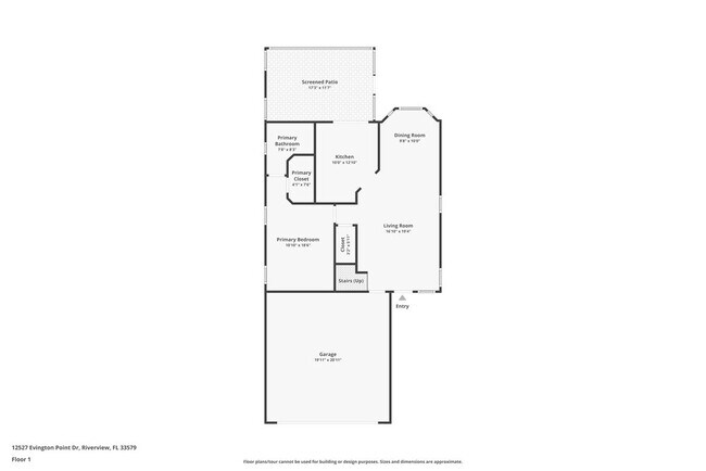 12527 Evington Point Dr in Riverview, FL - Building Photo - Building Photo