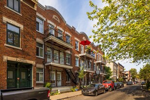1222-1240 De La Visitation Rue in Montréal, QC - Building Photo