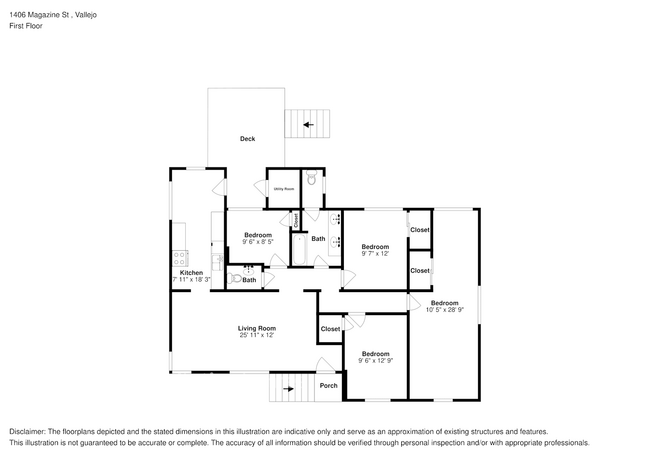 1406 Magazine St in Vallejo, CA - Building Photo - Building Photo