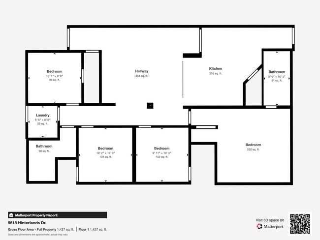 property at 9518 Hinterlands Dr