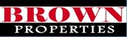 Property Management Company Logo Brown Properties