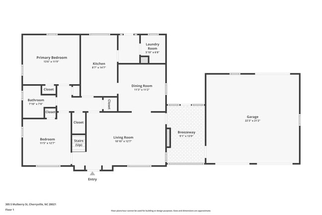 305 S Mulberry St in Cherryville, NC - Building Photo - Building Photo