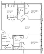 Station 11 Apartments in Bloomington, IN - Building Photo - Floor Plan
