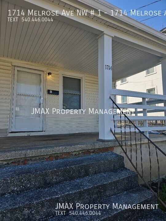 1714 Melrose Ave NW, Unit 1714 Melrose Ave NW #1 in Roanoke, VA - Building Photo