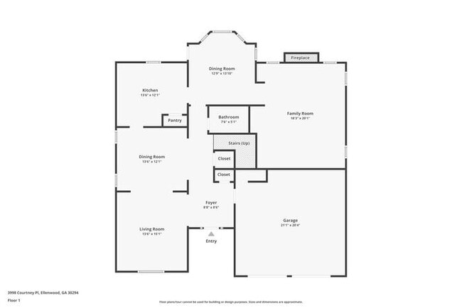 3998 Courtney Pl in Ellenwood, GA - Foto de edificio - Building Photo