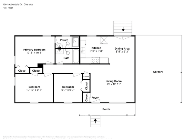 4001 Abbeydale Dr in Charlotte, NC - Building Photo - Building Photo