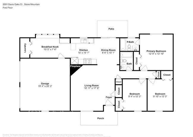 2201 Davis Oaks Ct in Stone Mountain, GA - Building Photo - Building Photo