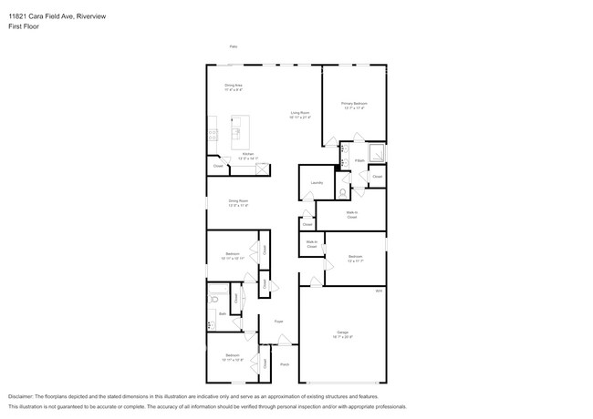 11821 Cara Field Ave in Riverview, FL - Building Photo - Building Photo