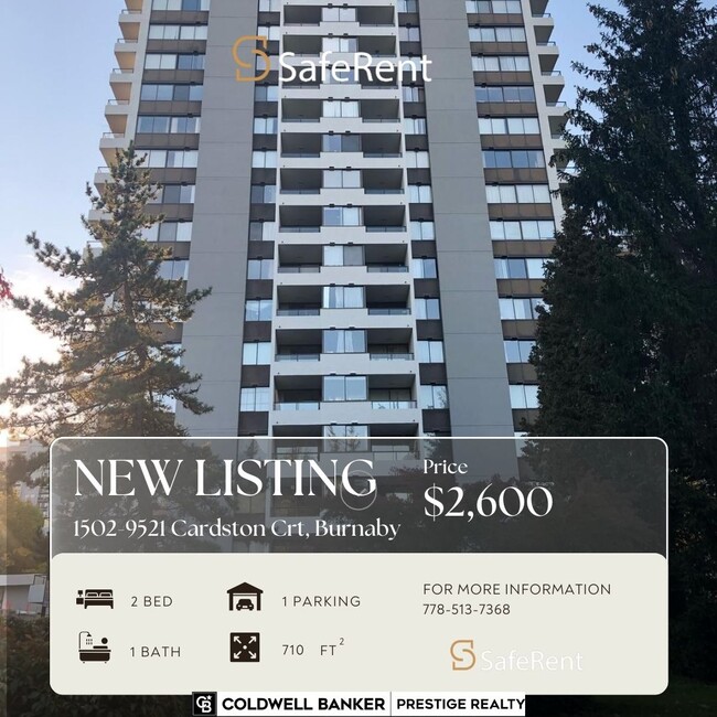 9521 Cardston Ct, Unit 1502