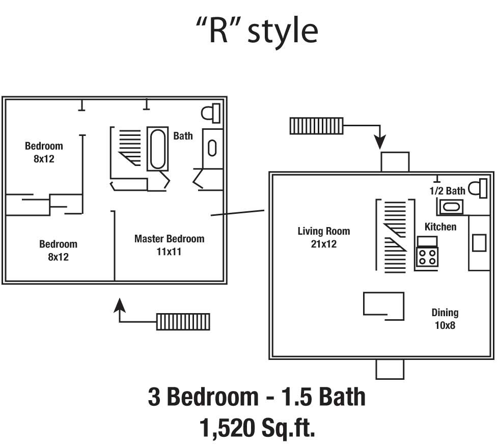 Birch Run Townhouse Cooperative Apartments Romulus, MI Apartments For